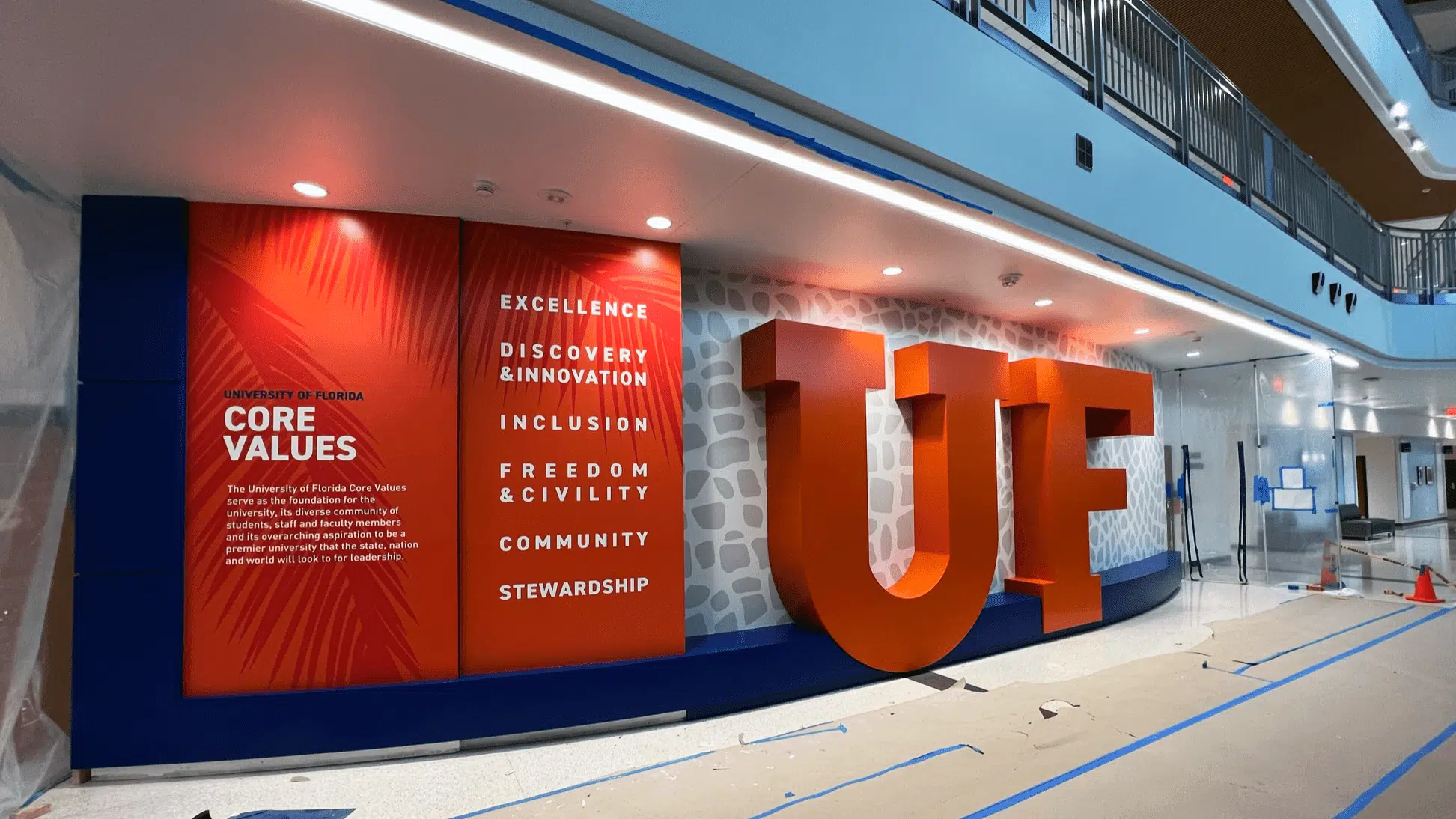 UF Interior Sign